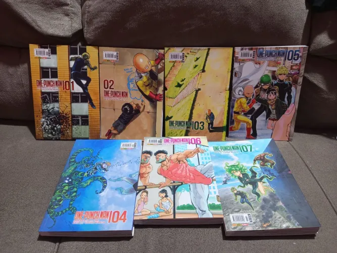 one punch man volumes 1-7