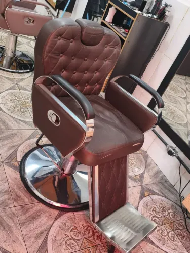 Cadeira reclinável barbearia 