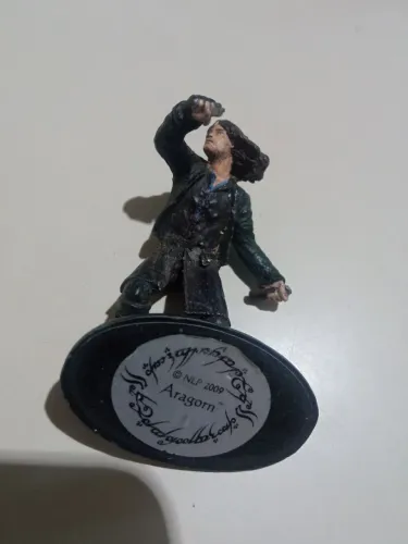 Personagem Aragon senhor dos anéis chumbo 
