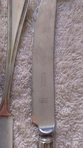 Utensílios de coleção.