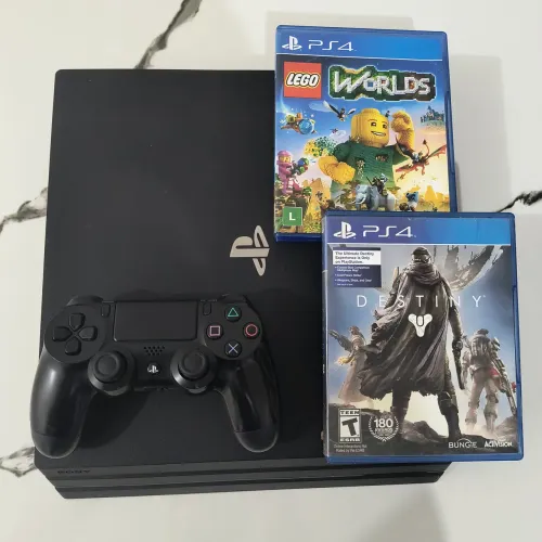 PlayStation 4 Pro 1TB + 2 jogos