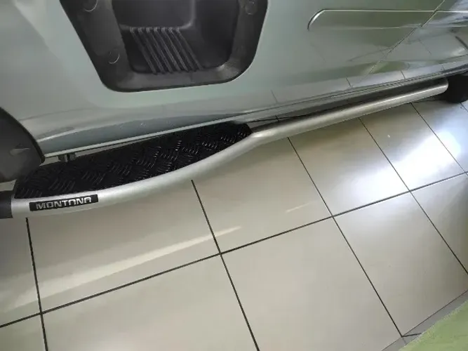 Estribo Montana 04 A 10 Plataforma De Alumínio Original Gm