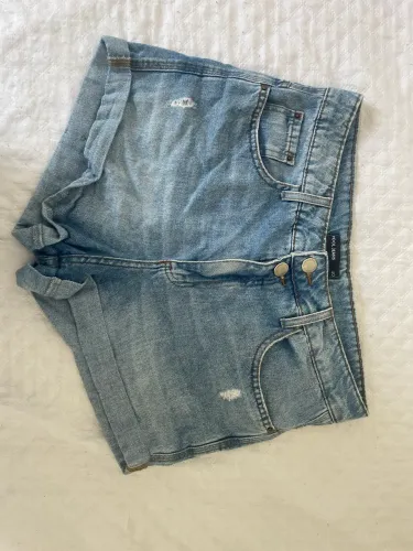 shorts jeans azul
