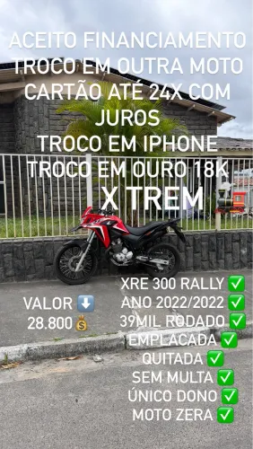 XRE 300 RALLY 2022/2022