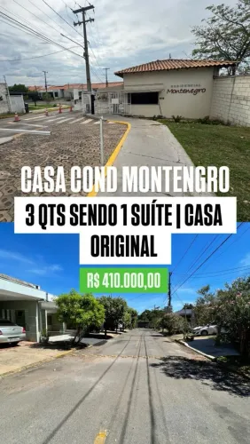 Casa terrea condominio monte negro