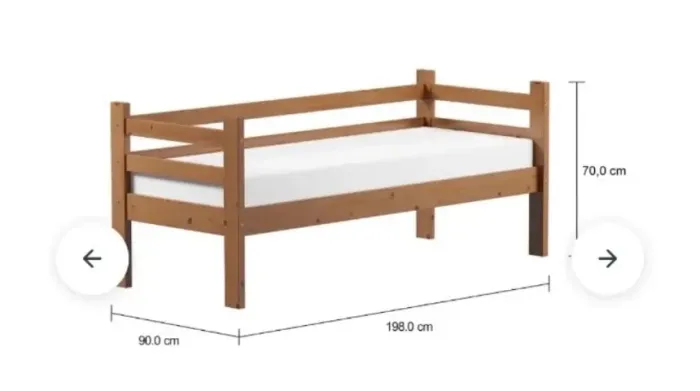Casa solteiro (colchão de 78cm)