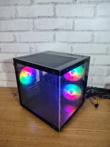 Gabinete Aquario Vinik 3x fan Rgb