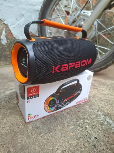 Caixa de som Bluetooth 100w de potência com som bem alto KA-8296