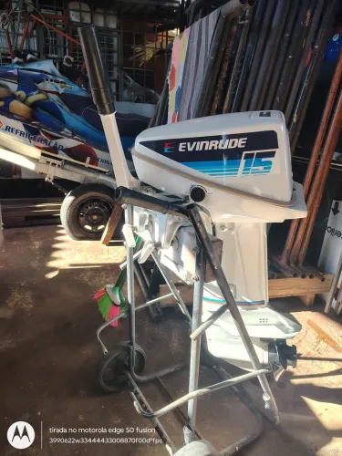 Motor Everud popa 15Hp