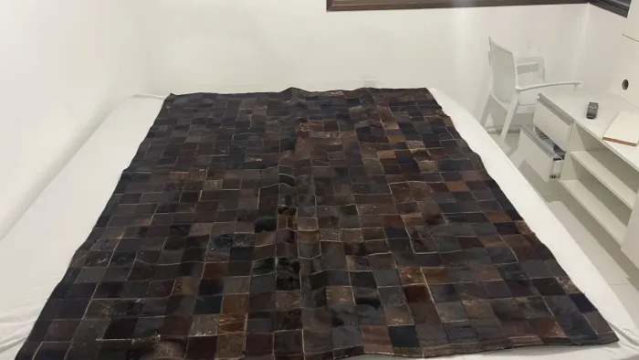 Tapete de couro legítimo
