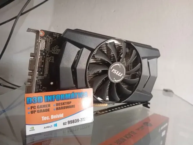 GTX 750Ti 2GB. Loja física, garantia.