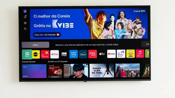 Smart TV 4K 50" LG NanoCell (Com Controle Smart Magic)