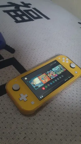 Nintendo Switch Lite Desbloqueado + Cartão 128GB + Acessórios