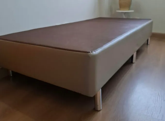 Base de cama box solteiro ortobom
