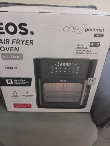Fritadeira air fryer Eos 15 litros 