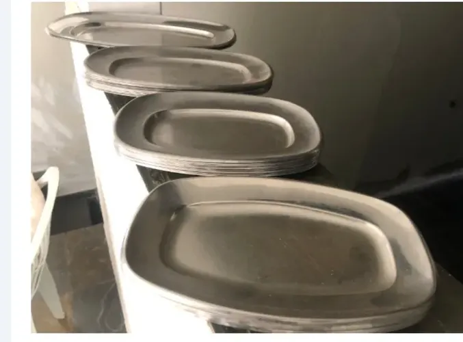 Travessa de inox restaurante 