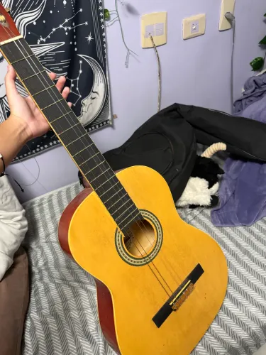 Violão harmonics nylon
