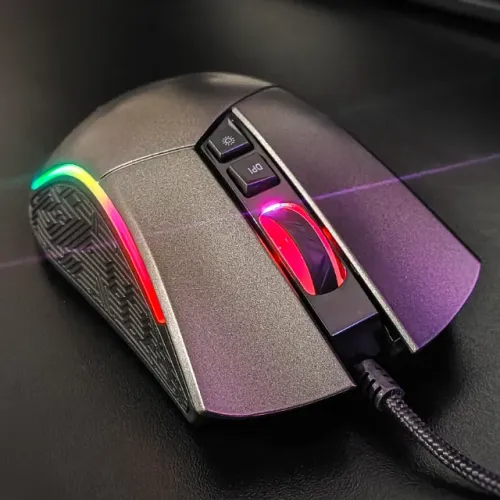 Mouse Gamer Havit MS1001 4800dpi 7 Botões RGB Com Software - NOVO