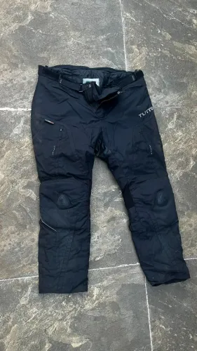 Calça Moto Têxtil TUTTO AirVent Tam 6XL Impermeável c/ Forro Masculina