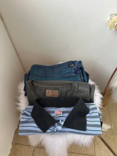 Lote masculino com 3 peças tam G por um único valor