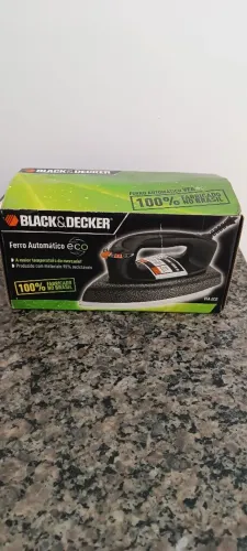 Ferro Passar Roupa a Seco Black Decker 110v