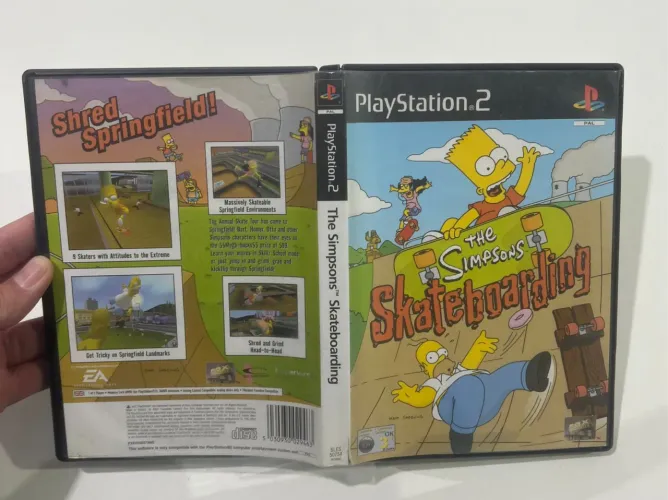 Simpsons Skateboarding ps2