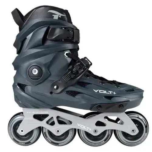 Patins Traxart Volt + 2.0 Grafite Inline Freestyle - 80mm ABEC-9