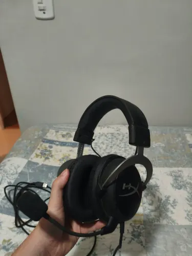 HyperX Cloud II (Original) - Espumas Novas e 100% Funcional