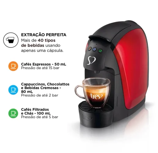 Cafeteira Espresso Três Corações
