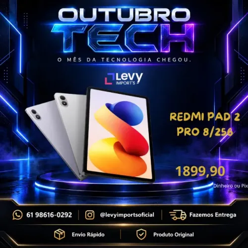 Redmi Pad 2 Pro 8/256 Lançamento