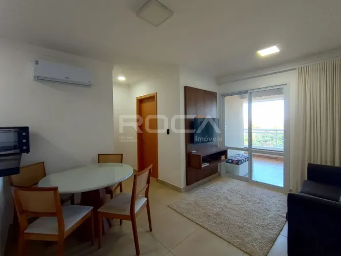 Apartamento Mobiliado para Alugar com 1 quarto, sendo 1 suíte no Jardim Nova Aliança, em R