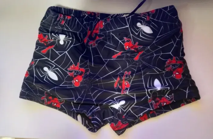 Sunga calção banho piscina Homem Aranha - número 8