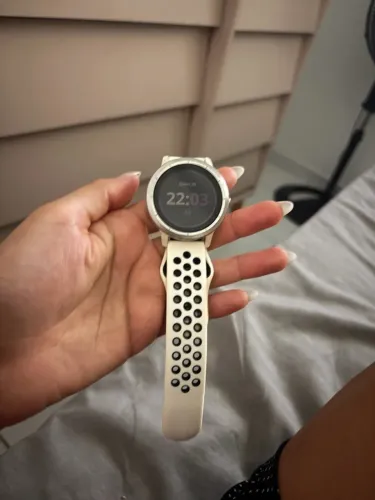 Relógio Smartwatch Garmin Vivoactive 3 Branco - Excelente Estado!