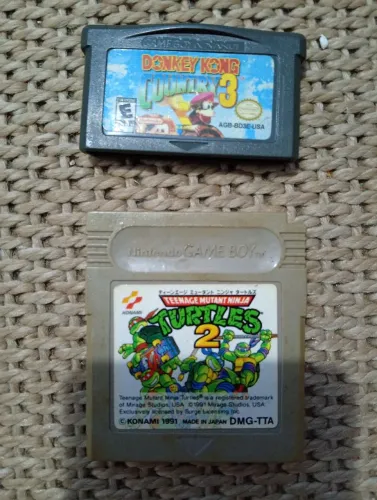 Tartaruga ninja e dounkey Kong