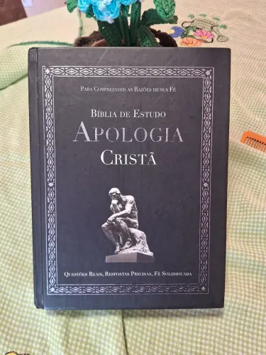 Biblia de Estudo Apologia Cristã, Questões Reias, Resposta Precisas, Fé Solidificada...