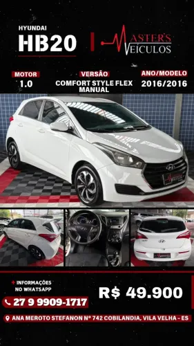 Hyundai HB20 Comf./c.plus/c.style 1.0 Flex 12V 2016