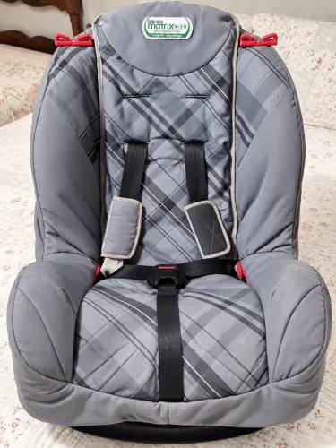 Cadeirinha Infantil para Carro Burigotto Matrix - Cinza - Usada