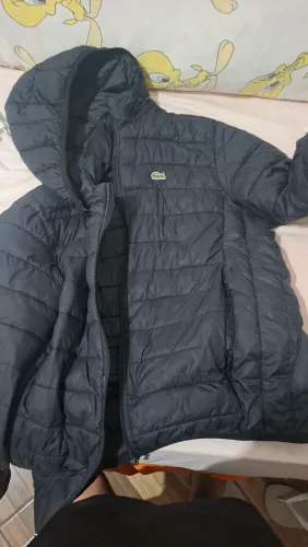 Jaqueta puffer lacoste, masculina 