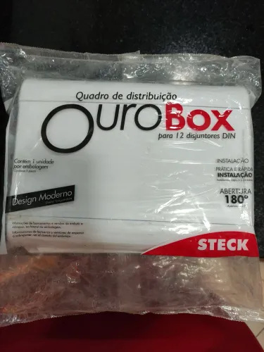 Quadro elétrico steck para 12 djuntores
