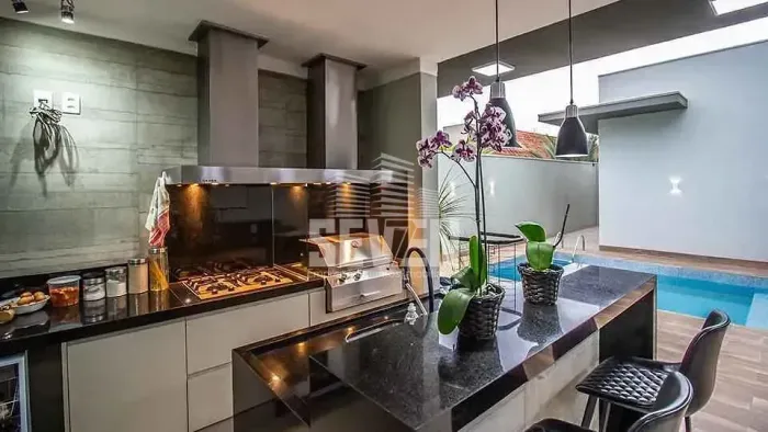 Casa à Venda no Condomínio Lago Sul Bauru 3 Suítes, Piscina e Espaço Gourmet