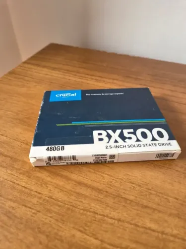 SSD Crucial BX500 480gb Lacrado sem uso