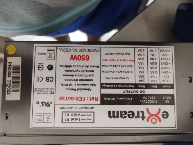 Fonte de pc 650w
