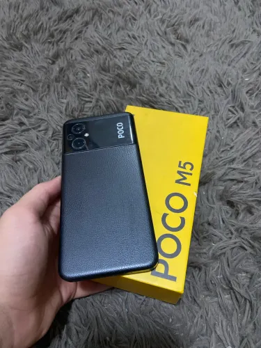Celular poco M5,128 GB, 6 g memória ram