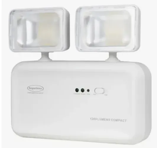 Luminária de Emergência LED Segurimax 1200 Lúmens Recarregável Bivolt