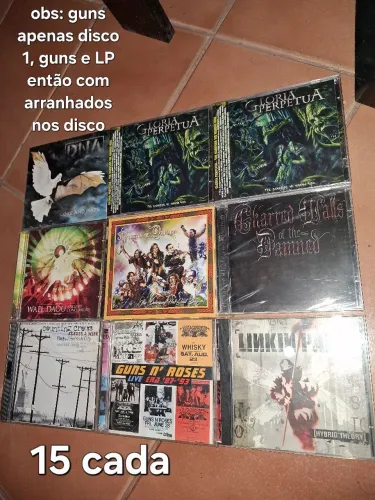 Cds de rock e heavy metal