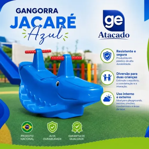 Gangorra Jacaré