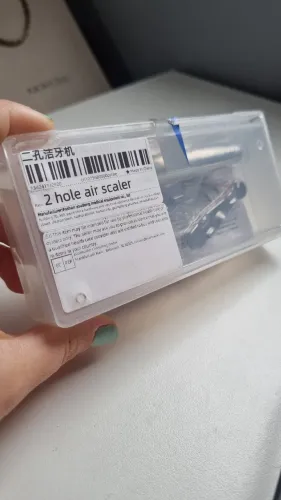 Raspador Sônico Pneumático Odontológico ATMDENT - 2 Furos, 3 Pontas