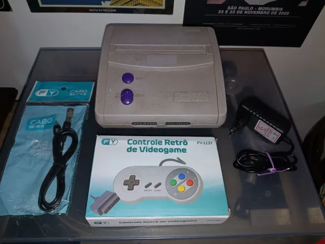 Console Supernitendo Baby com controle Novo paralelo