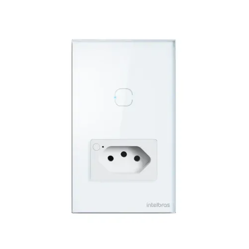 Tomada com Interruptor Inteligente Intelbras ETW 1011 Wi-Fi ? Novo e lacrado!
