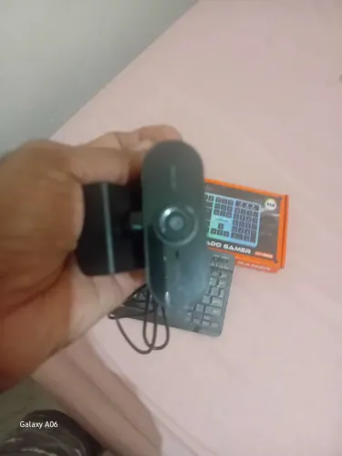Vendo teclado game webcam e um teclado sem fio pode ser usado computador notebook celular